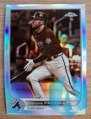 2022 Topps Chrome Freddie Freeman #14 Sepia Atlanta Braves